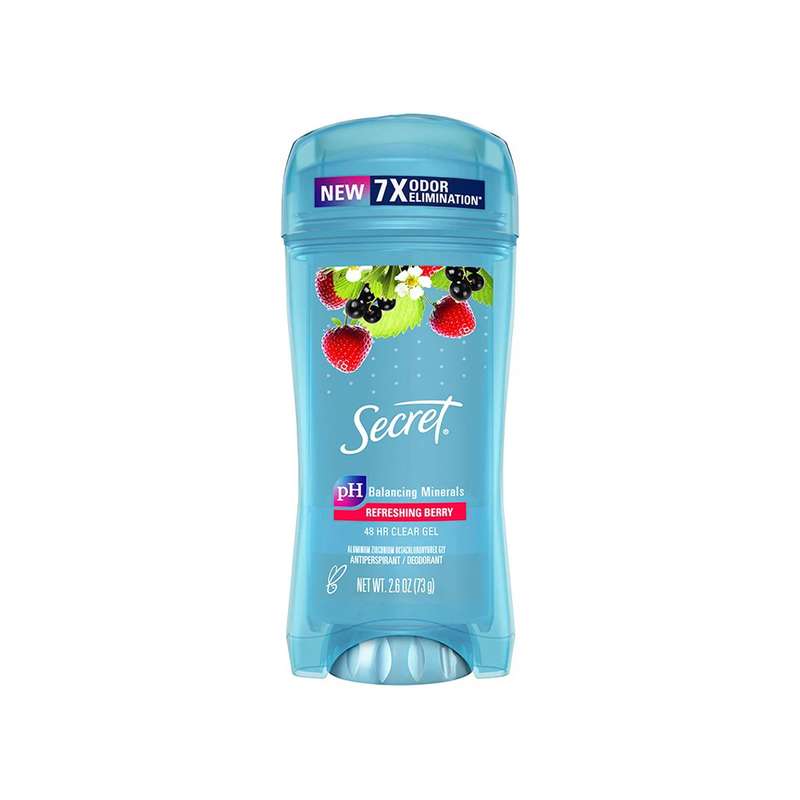 ژل شفاف ضد تعریق زنانه سکرت مدل Refreshing Berry وزن 73 گرم
