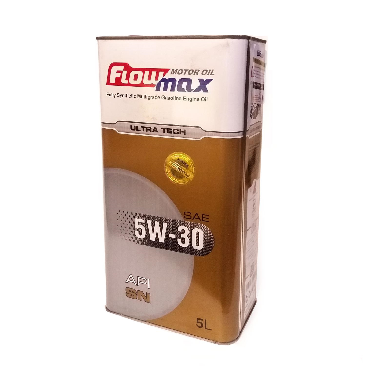 روغن موتور پارس فلومکس مدل Ultratech 5W30 SN حجم 5 ليتر