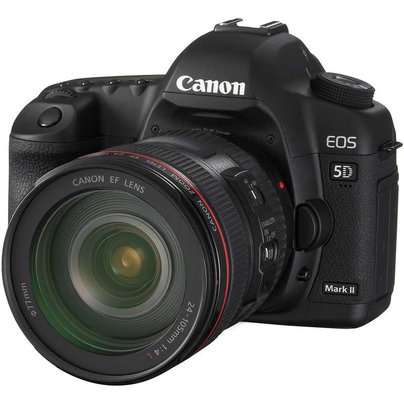 دوربین دیجیتال کانن مدل EOS 5D Mark II با کیت 24-105 L دوربین دیجیتال کانن مدل EOS 5D Mark II با کیت 24-105 L