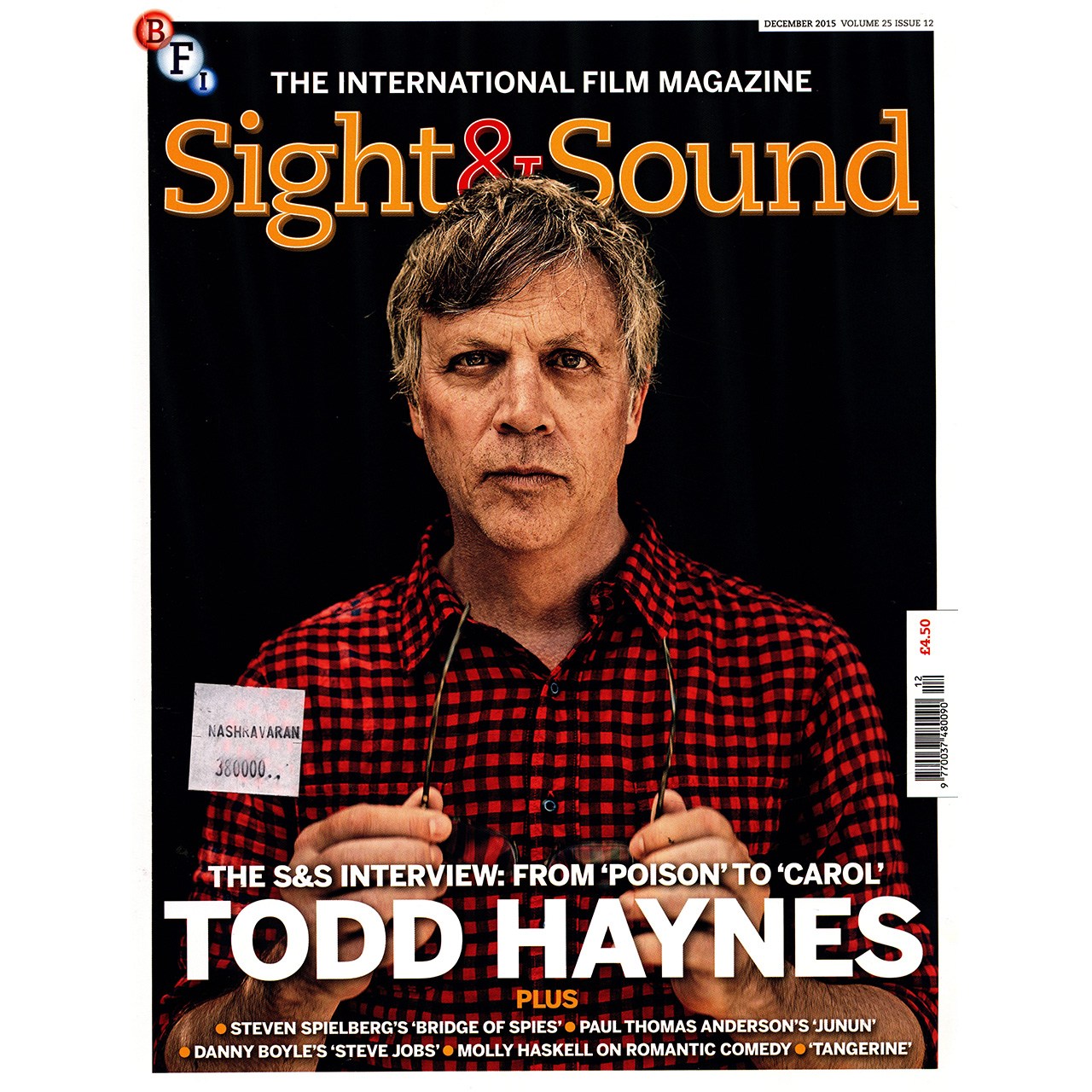 مجله Sight & Sound - دسامبر 2015