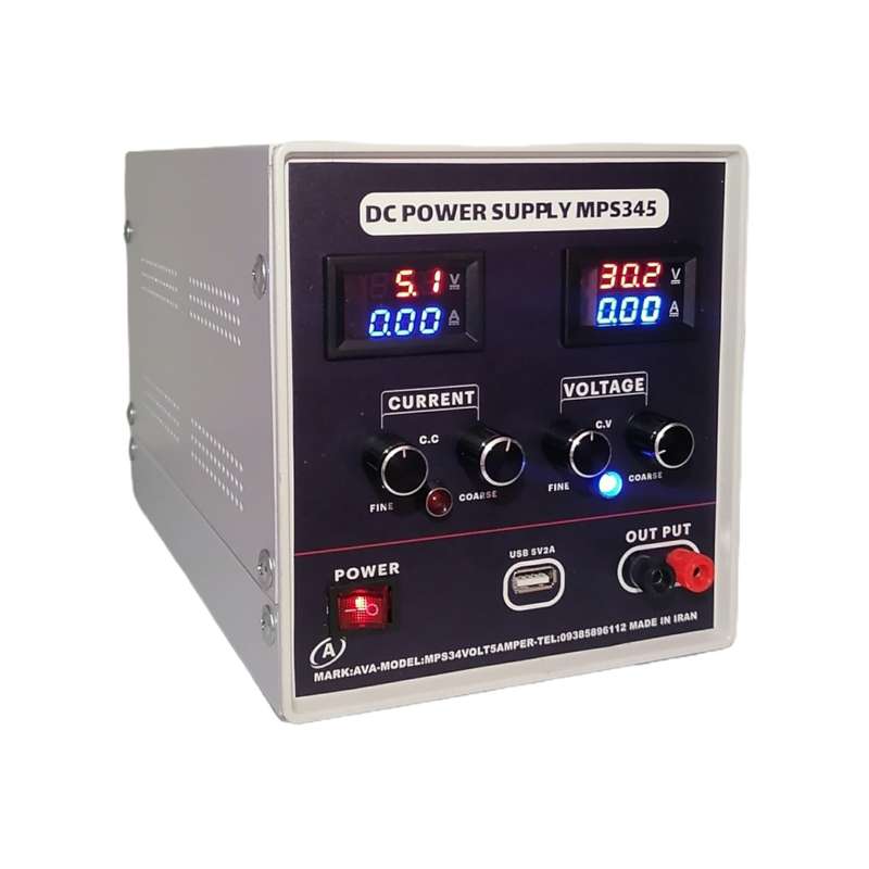 منبع تغذیه 30 ولت 10 آمپر مدل H-3010