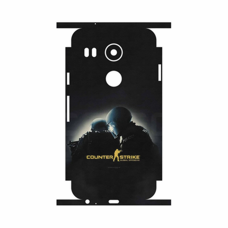 برچسب پوششی ماهوت مدل Counter-Strike-FullSkin مناسب برای گوشی موبایل گوگل Nexus 5X