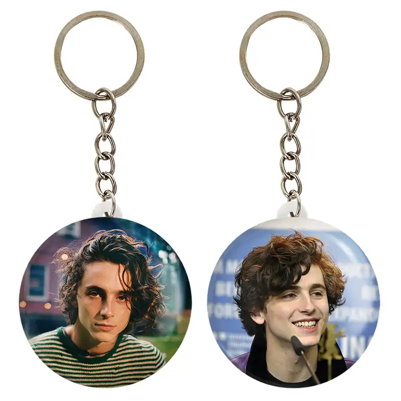 جاکلیدی خندالو مدل تیموتی شالامی Timothée Chalamet کد 1929619300 مجموعه 2 عددی