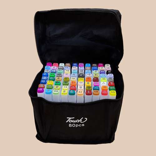 ماژیک راندو مدل دوسر کد 077 بسته 80 عددی