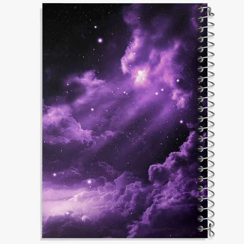 دفتر مشق 50 برگ خندالو مدل کهکشان و سیاره ها کد 25374