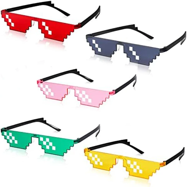 عینک  مدل شطرنجی مجموعه 5 عددی