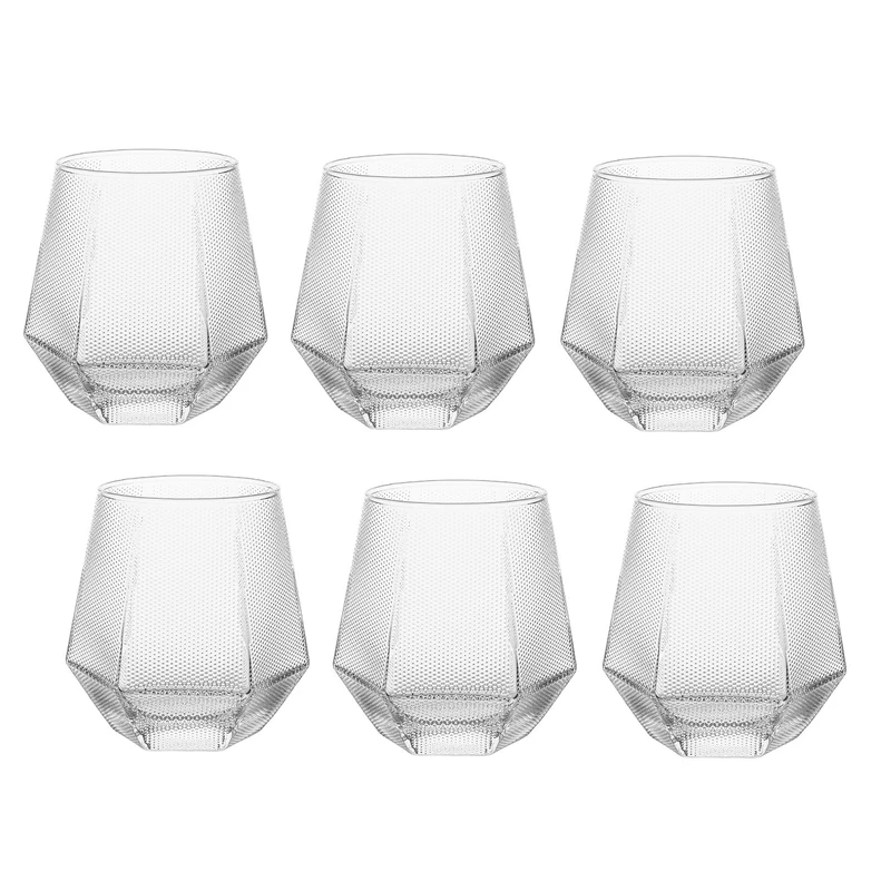  لیوان دلی مدل FROM LOVE شش ظلعی طرح دار کد 1369n 1606 بسته شش عددی