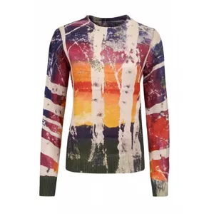 بلوز آستین بلند یقه گرد زنانه مدل lk.23