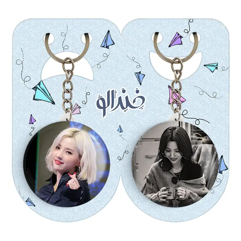 جاکلیدی خندالو مدل سویون گروه جی آیدل GIdle کد 1957619567 مجموعه 2 عددی