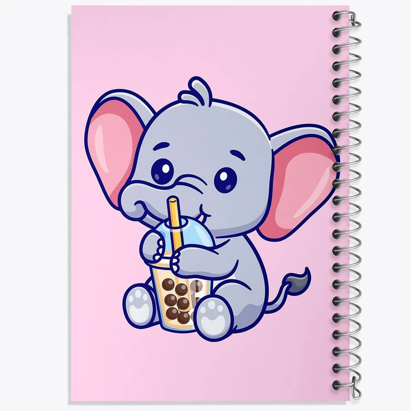 دفتر نت موسیقی 50 برگ خندالو مدل فیل کوچولو کد 29485