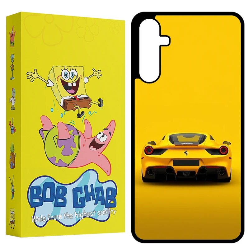 کاور باب قاب طرح ماشین مدل BCPA24 مناسب برای گوشی موبایل سامسونگ Galaxy A24 4G