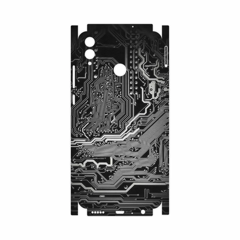 برچسب پوششی ماهوت مدل Black Printed Circuit Board-FullSkin مناسب برای گوشی موبایل آنر 8X