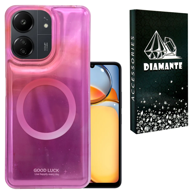 کاور دیامانته مدل Wavy Bk مناسب برای گوشی موبایل شیائومی Redmi 13C