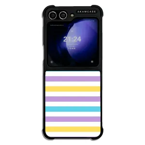 AKAM AMCWSGZFLIP5-PASTEL PATTERN7 Cover For Samsung Galaxy Z Flip 5