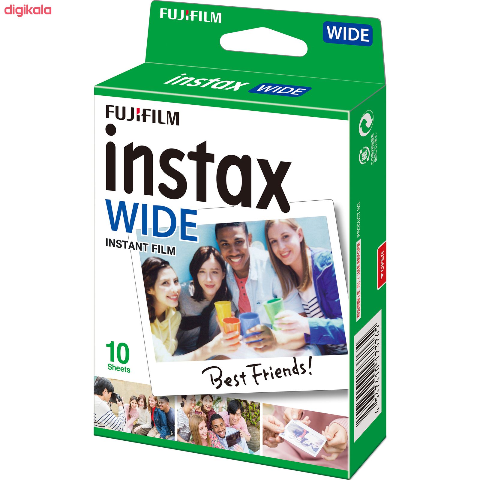 فیلم چاپ سریع مخصوص دوربین فوجی فیلم مدل Instax Wide main 1 6