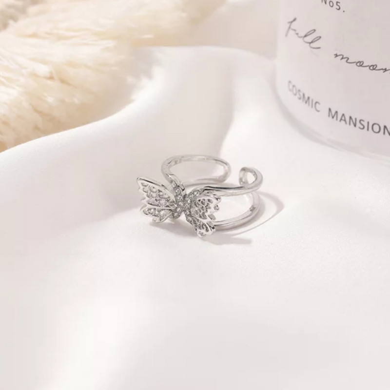 انگشتر دخترانه مدل پروانه انگشتر دخترانه مدل پروانه