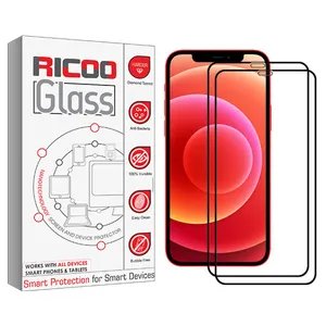 ricoo +HD Screen Protector For Apple Iphone 12Pro Pack Of 2