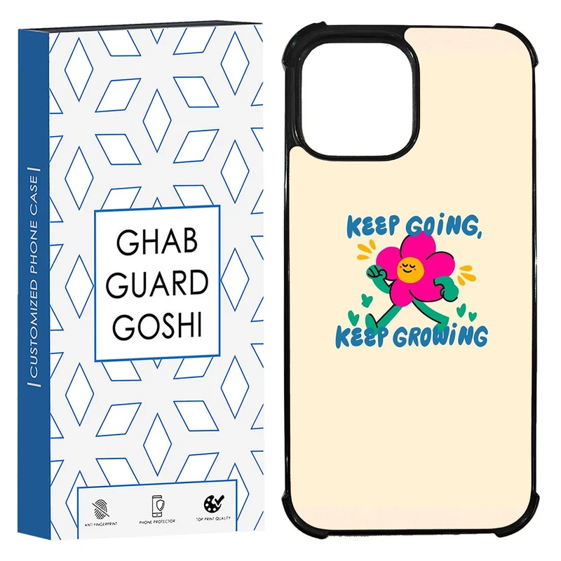 کاور قاب گارد گوشی طرح خوشحال کد TPU-248 مناسب برای گوشی موبایل اپل Iphone 13 / 14