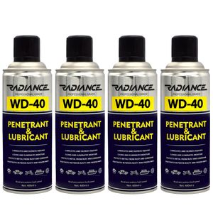 اسپری روان کننده و زنگ بر رادیانس مدل WD-40 حجم 400 میلی لیتر بسته 4 عددی