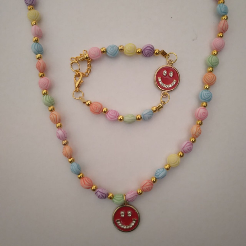 نیم ست دخترانه مدل استیکر