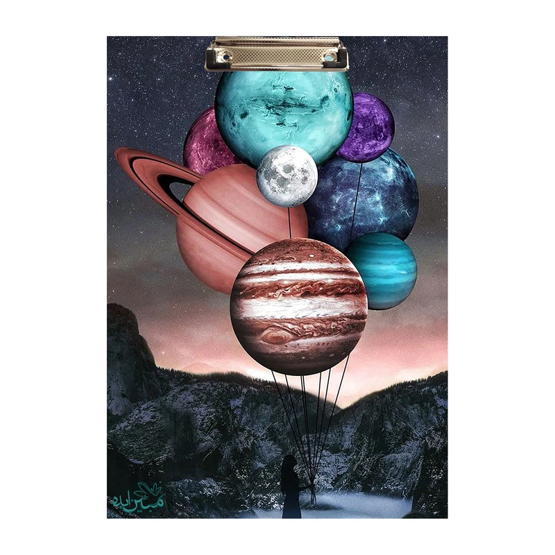 تخته شاسی مبین ایده مدل سیاره کد h24 سایز A4