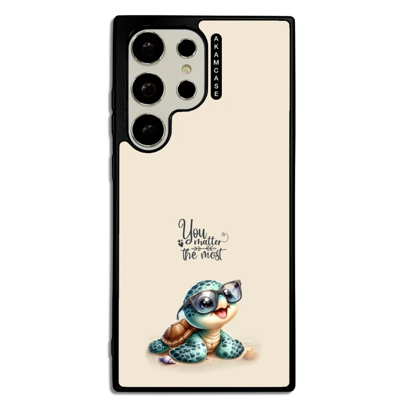 کاور آکام مدل AMC-WSGS23U-ANIMALS QOUTES-3 مناسب برای گوشی موبایل سامسونگ Galaxy S23 Ultra