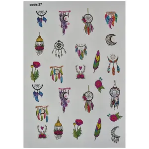 برچسب لنز ناخن مدل CODE27
