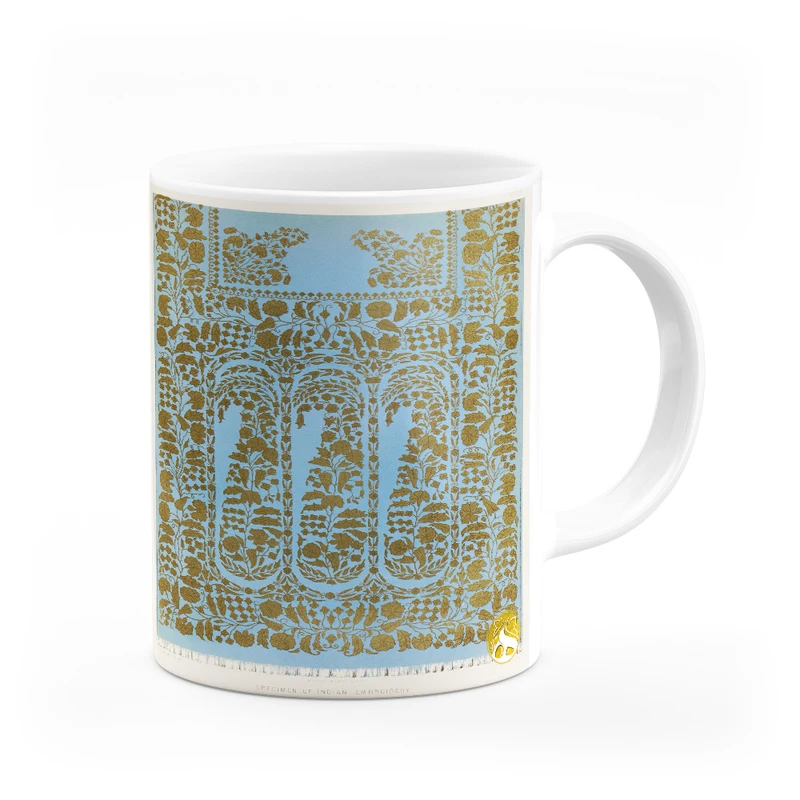 ماگ هومرو طرح فرش سنتی ایرانی مدل MG7926