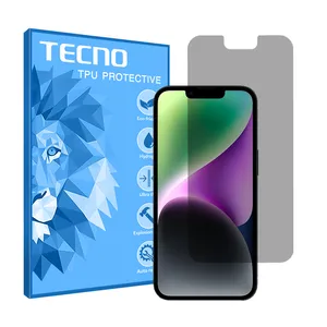Tecno HyPRV model privacy screen protector suitable for Apple iPhone 14 mobile phone