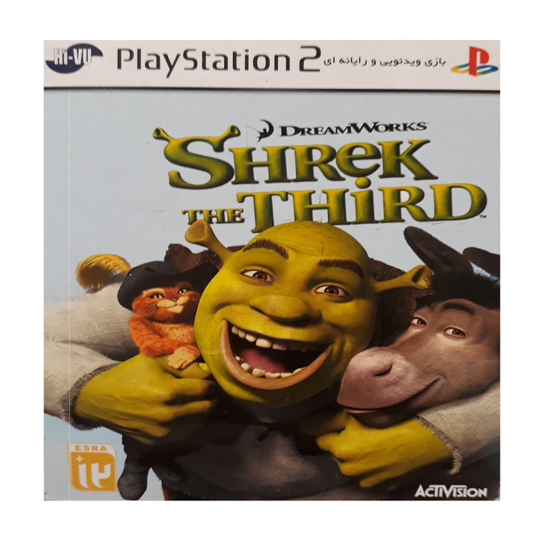 بازی shrek third مخصوص ps2