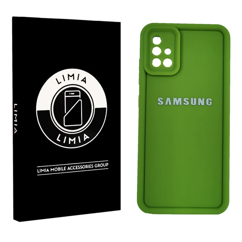 کاور لیمیا مدل کلاسیک ژله ای طرح سولید مناسب برای گوشی موبایل سامسونگ Galaxy A71