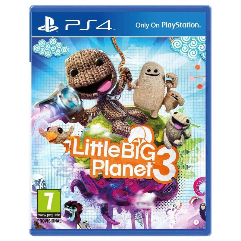 بازی Little Big Planet 3 مخصوص PS4 بازی Little Big Planet 3 مخصوص PS4