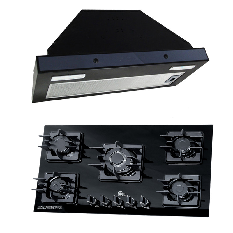 ست گاز و هود زرتوس مدل ZG755005