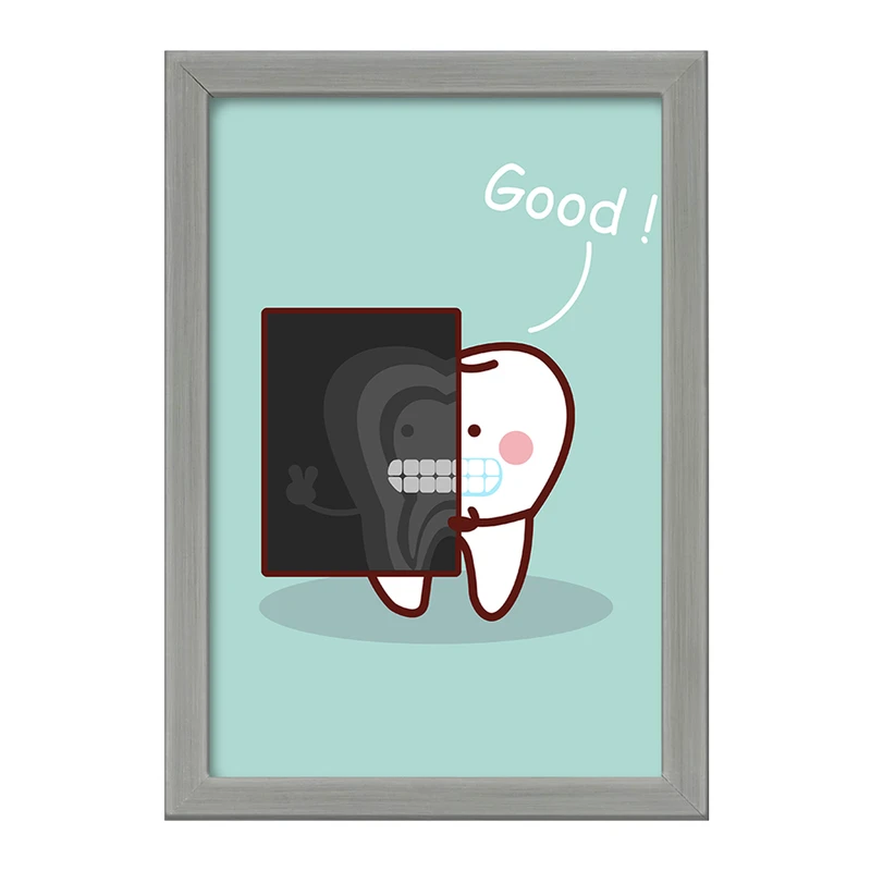 تابلو خندالو طرح دندان و دندان پزشکی کودکانه کد 36729