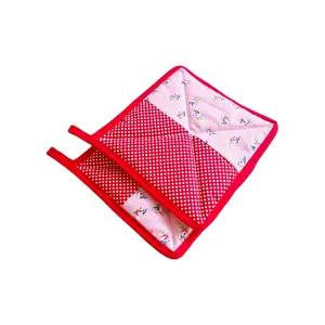 دستگیره آشپزخانه مدل 102 طرح خال دار بسته 2 عددی