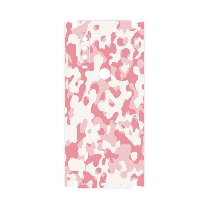 برچسب پوششی ماهوت مدل Army-Pink-FullSkin مناسب برای گوشی موبایل موتورولا One Action
