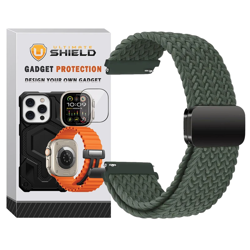 بند آلتیمیت شیلد مدل Braided Magsolo TW مناسب برای ساعت هوشمند ناتینگ CMF Watch 3 Pro