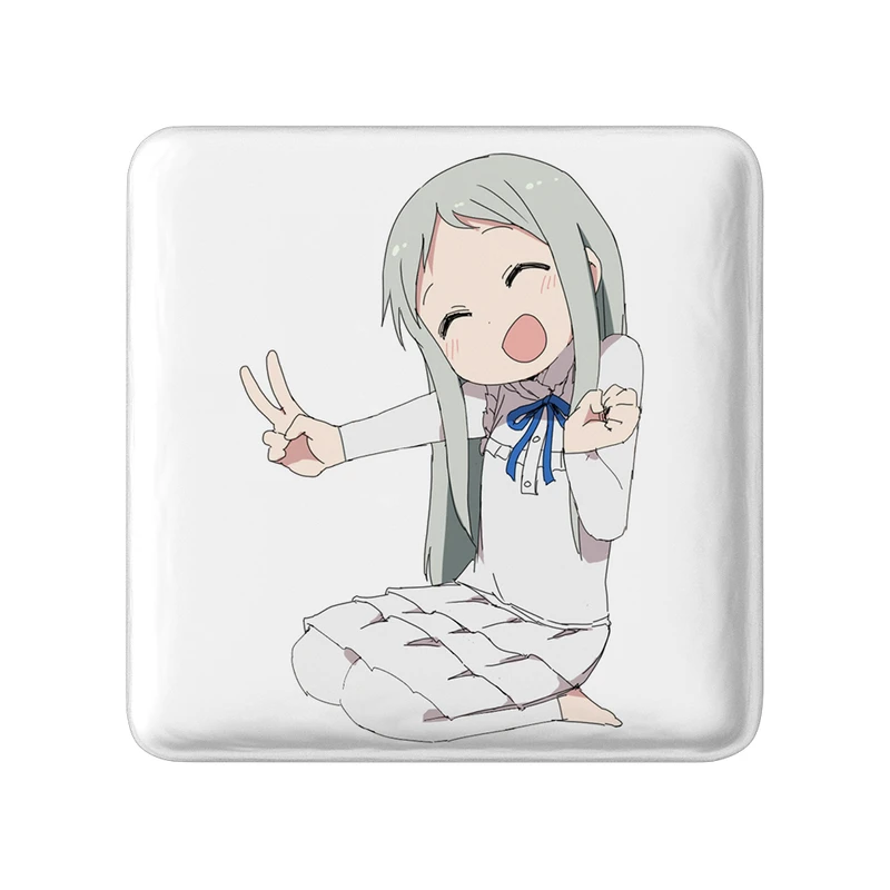 پیکسل خندالو طرح میکو هونما انیمه آنوهانا مدل مربعی کد 31958