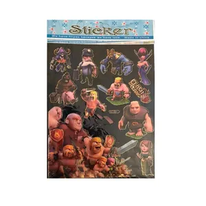  استیکر کودک طرح کلش آف کلنز