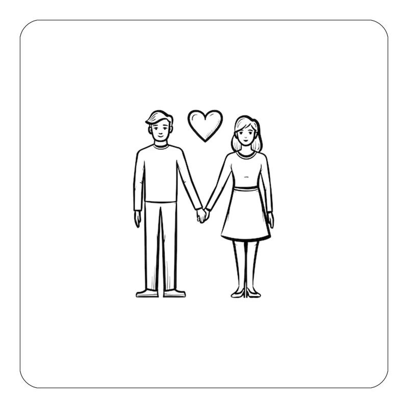 مگنت کاکتی طرح عاشقانه مدل mp36969