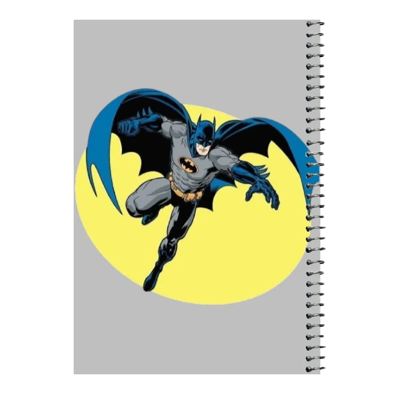 دفتر مشق 80 برگ اس جی مدل بتمن کد ۲۴    