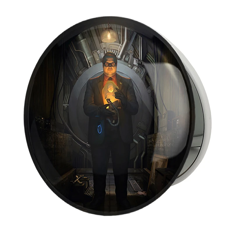 آینه جیبی خندالو طرح بازی دث استرندینگ (Death Stranding) مدل تاشو کد 35103