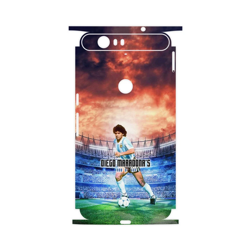 برچسب پوششی ماهوت مدل Diego Maradona-FullSkin مناسب برای گوشی موبایل گوگل Nexus 6P