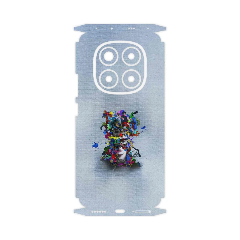 برچسب پوششی ماهوت مدل Collage of surreal Portrait of Women 4-FullSkin مناسب برای گوشی موبایل شیائومی Redmi Note 14 Pro 5G