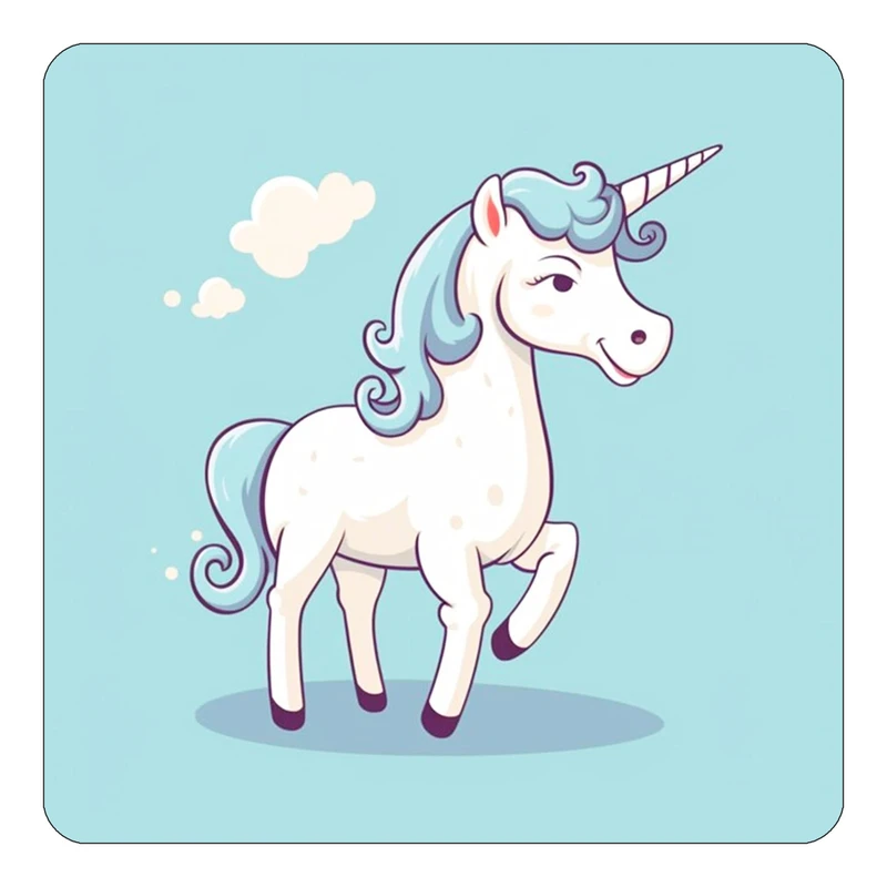 مگنت کاکتی طرح اسب تک شاخ و یونیکورن مدل mp29644