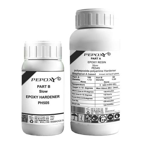 رزین اپوکسی پپوکسی مدل اسلو وزن 180 گرم به همراه هاردنر