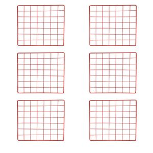 نقد و بررسی قفسه فلزی مدل مشبک بسته 6 عددی توسط خریداران