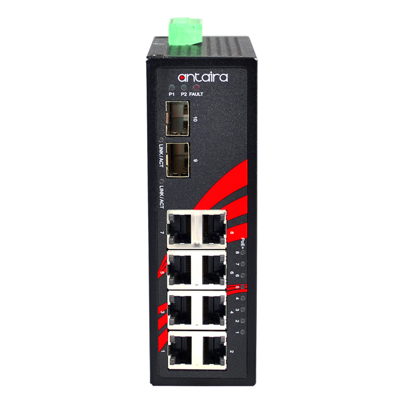 سوئیچ صنعتی آنتایرا مدل LNP-1002G-SFP