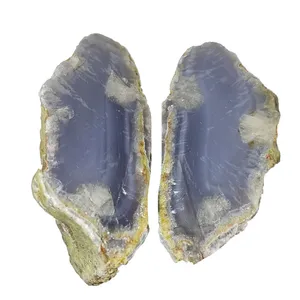 سنگ راف عقیق کد z9 مجموعه  2 عددی