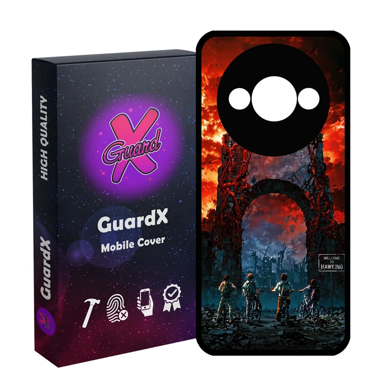 کاور گارد ایکس طرح Stranger Things مدل 10885 مناسب برای گوشی موبایل شیائومی Redmi A3 4G/ A3X 4G/ Poco C61